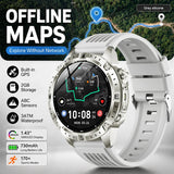 GUHUAVMI TANK Y102 – Military GPS Smart Watch for Men