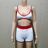 Tuularose Summer Shorts Two-Piece Set Women's Sexy Beach Vacation Sling Top Knitted Shorts Set 2025 Y2k Hot Girls Short Sets