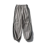 Men's Colorblock Wide-Leg Pants