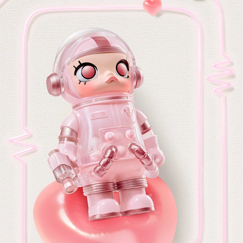 POP MART MEGA SPACE MOLLY 100% Series 4 Blind Box Guess Bag Mystery Box Toys Doll Cute Figure Desktop Ornaments