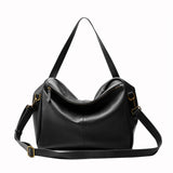 2026 New Large Capacity Women's Shoulder Bag Genuine Leather Tote Casual Handbag for University Students And Commuters Crossbody