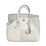 High Texture Handbag New Fashion Temperament Lychee Pattern Irregular Splicing Single Shoulder Messenger Women's Bag Commuting