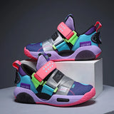 Kids' Pro-Grip Athletic Basketball Shoes