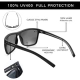 ZENOTTIC Polarized Square Sunglasses for Women & Men