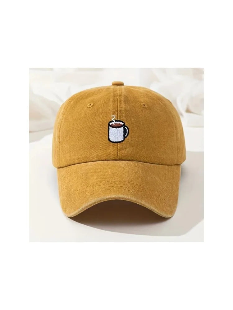 Retro Washed Embroidered Baseball Cap | Unisex