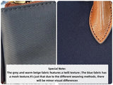 Women's Crossbody Bag Female Luxury Handbag Nylon With Genuine Leather Shoulder Bag Large Capacity Tote For Work