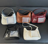Y2K Transparent Ita Shoulder Bag – Harajuku Crossbody Purse