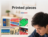 CaDA Camp Nou (Barcelona FC) Stadium Building Block Set / 728 Pieces / Collector's Item for Football Fans & Block Enthusiasts