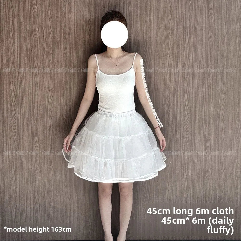 Fluffy Mesh Petticoat Underskirt – Lolita Crinoline