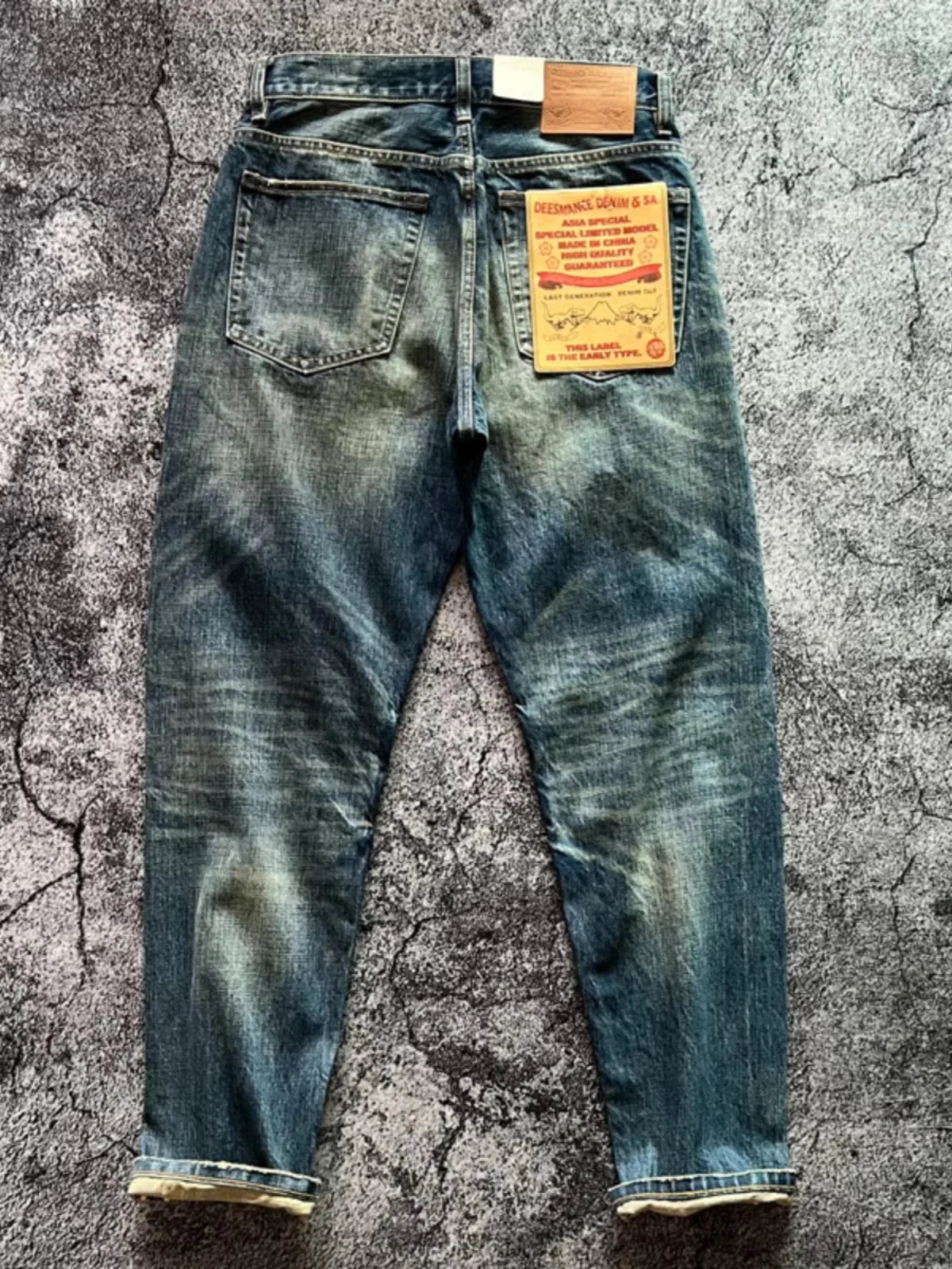 Men's Heavyweight Straight Leg Jeans