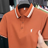 Men's Premium Cotton Polo Shirt | Embroidered Classic Fit