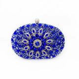 2024 Diamond Women Luxury Clutch Evening Bag Wedding Crystal Ladies Cell Phone Pocket Purse Female Wallet for Party Quality Gift