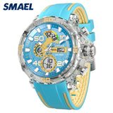 SMAEL 8136 Men's Sport Watch – 50M Water Resistant