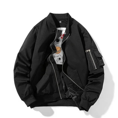 Hooded Bomber Pilot Jacket