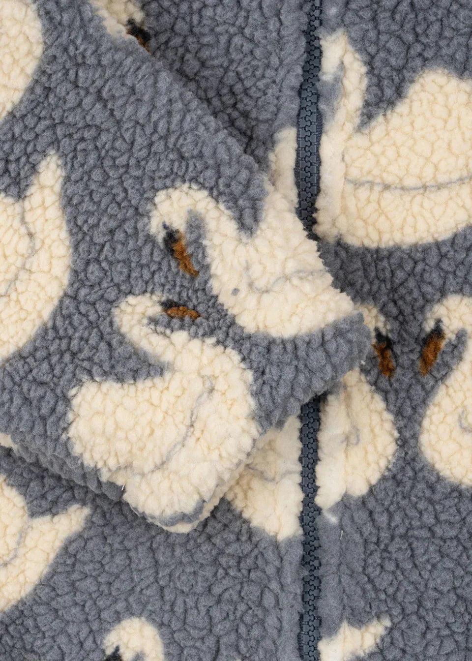 Kids' Sequin Lambswool Winter Jacket