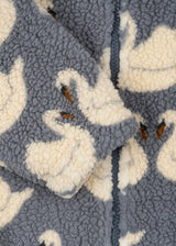Kids' Sequin Lambswool Winter Jacket