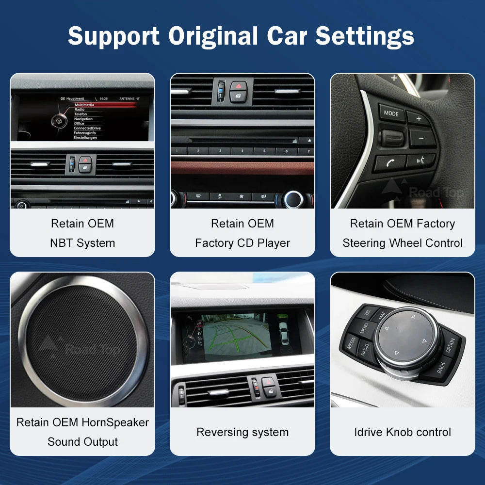10.25" 1920×720 Touchscreen for BMW 5 Series F10/F11