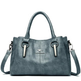 Genuine 3 Layers High Quality Soft Leather Ladies Shoulder Crossbody Bags for Women Luxury Handbags Women Bags Designer