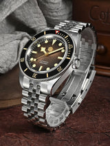 San Martin 3D Waffle Dial New 40mm Dive Watch NH35 Men's Watches Automatic Mechanical Sapphire Waterproof 200m Luminous SN0128