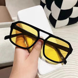 Square Frame Sunglasses – UV400 Protection, Unisex