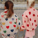 Kids' Sequin Lambswool Winter Jacket