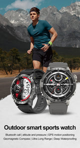 NORTH EDGE GPS Smart Watch – AMOLED, Bluetooth & IP68