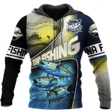 Marlin Fishing Camo 3D Pullover