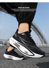 Lohengrin Unisex Air Mesh Running Sneakers — Breathable, Height-Boosting, Anti-Odor