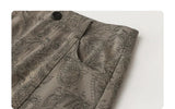 CHIC VEN New Women Jeans Loose Casual High Waist Wide Leg Denim Pants Paisley Female Trousers Spring Autumn 2026