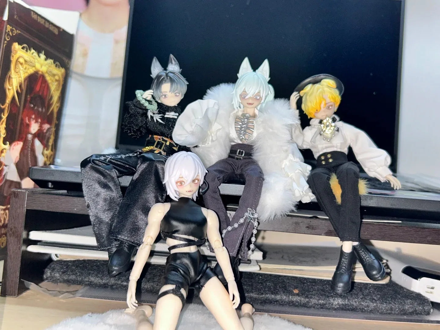 Original Jidongshunxi 17cm Sicily Past The Story Series Mjd Blind Box With Movable Joints Anime Figure Modle Toy Desktop Gifts
