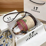 Carriage Emblem Crossbody Box Bag
