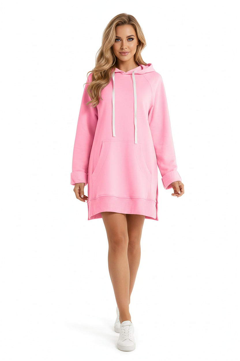 Women’s Relaxed Hoodie Midi Dress