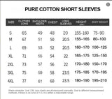 Men's Short Sleeve Round Neck T-Shirt — Loose Fit Casual Cotton Top