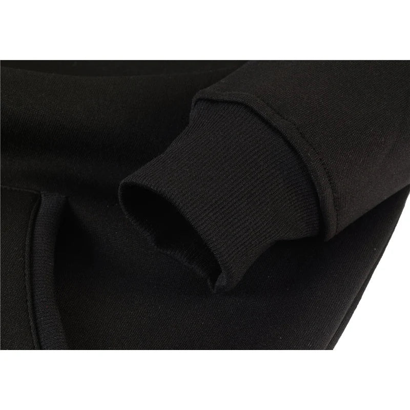 Men’s Classic Solid Color Pullover Hoodie