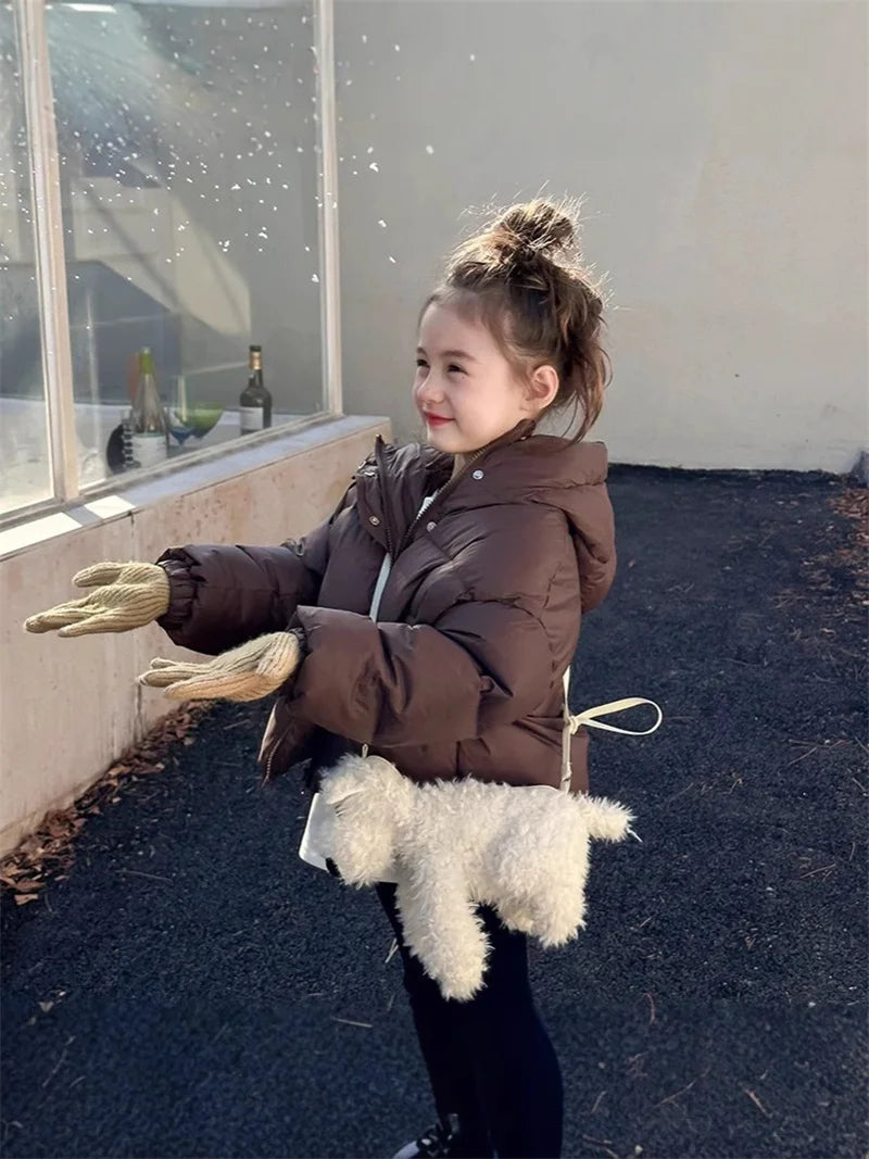 Kids' Hooded Winter Puffer Jacket