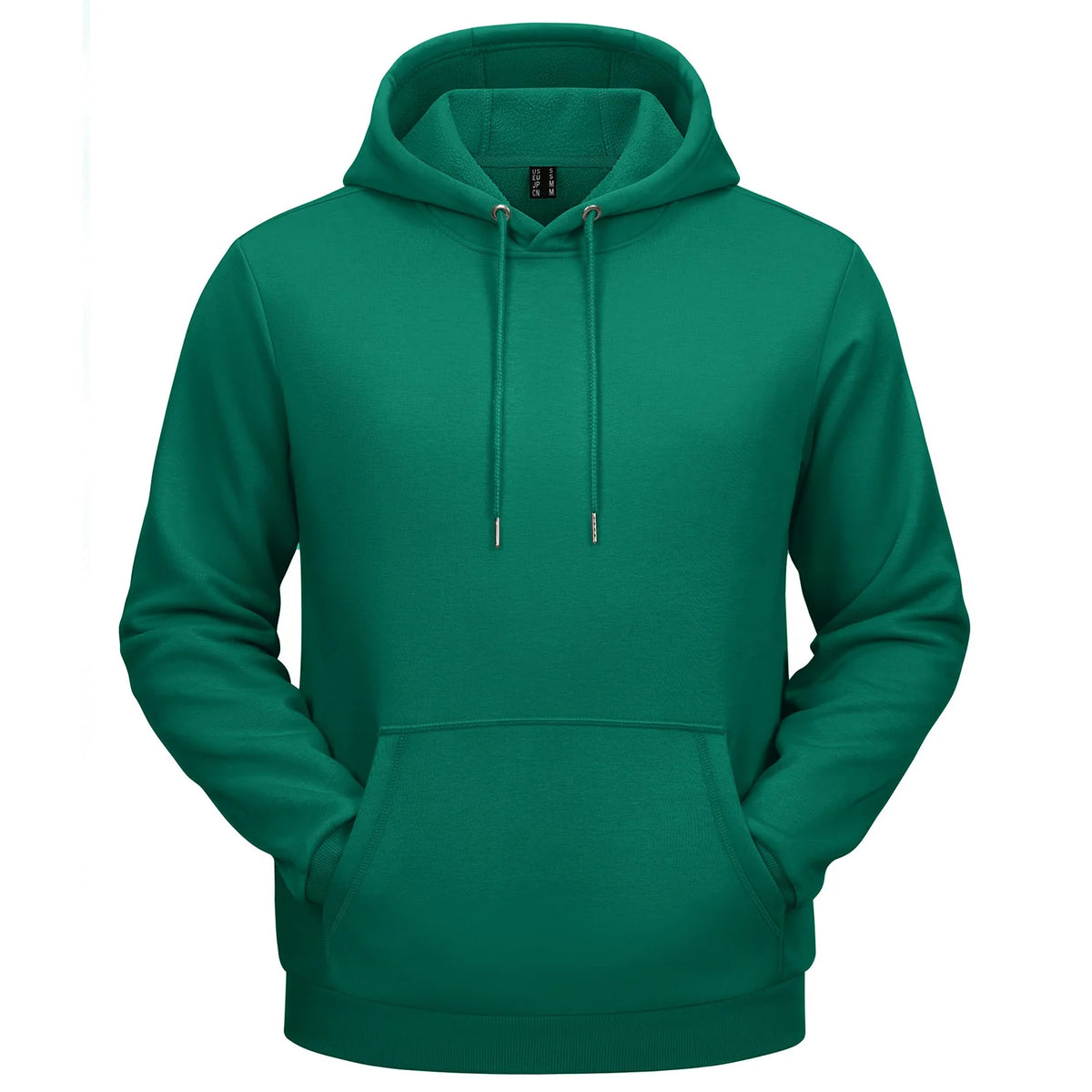 TACVASEN Autumn Winter Fleece Hoodies Mens Thermal Warm Hooded Sweatshirts Pockets Casual Hoodies Pullover Tops Male