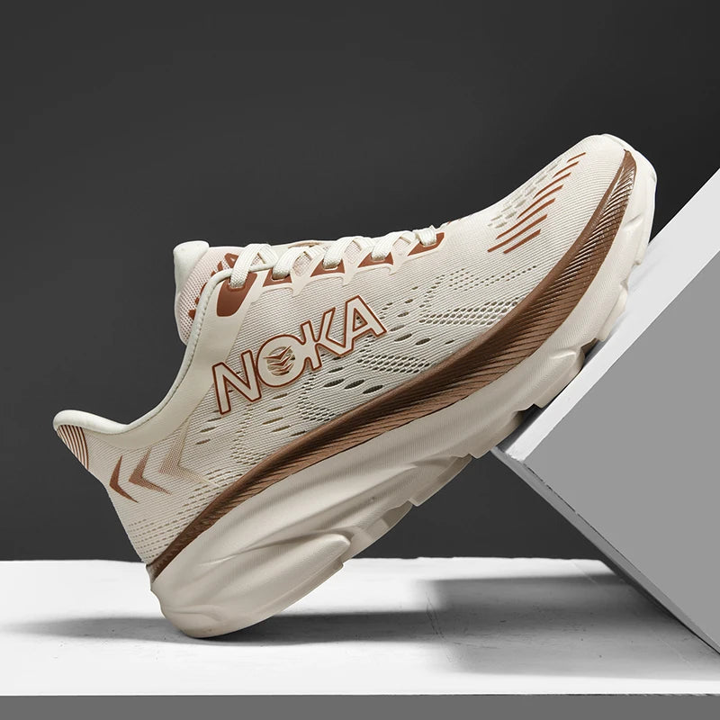 New Fashion Men Light Running Shoes Cushion Training Shoes Lightweight Wear-Resistant Sneakers