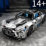 High Quality 1300+Pcs Sports Car Building Blocks 1:14 Model DIY Car Toy Assembly Model Ornament Birthday Christmas Gift for Boys