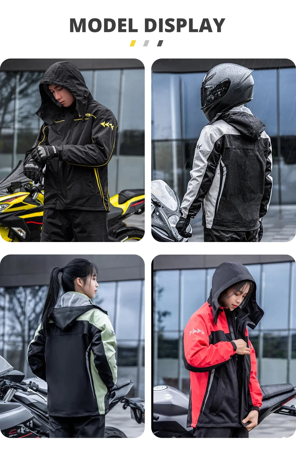 HEROBIKER Waterproof Riding Suit – Jacket & Pants