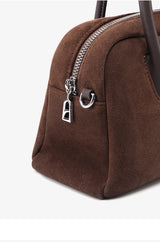 LA FESTIN Original Handbags New Suede Bag Commuter Women's Bag Luxury Shoulder Crossbody Bag Boston Bag Handheld Bag