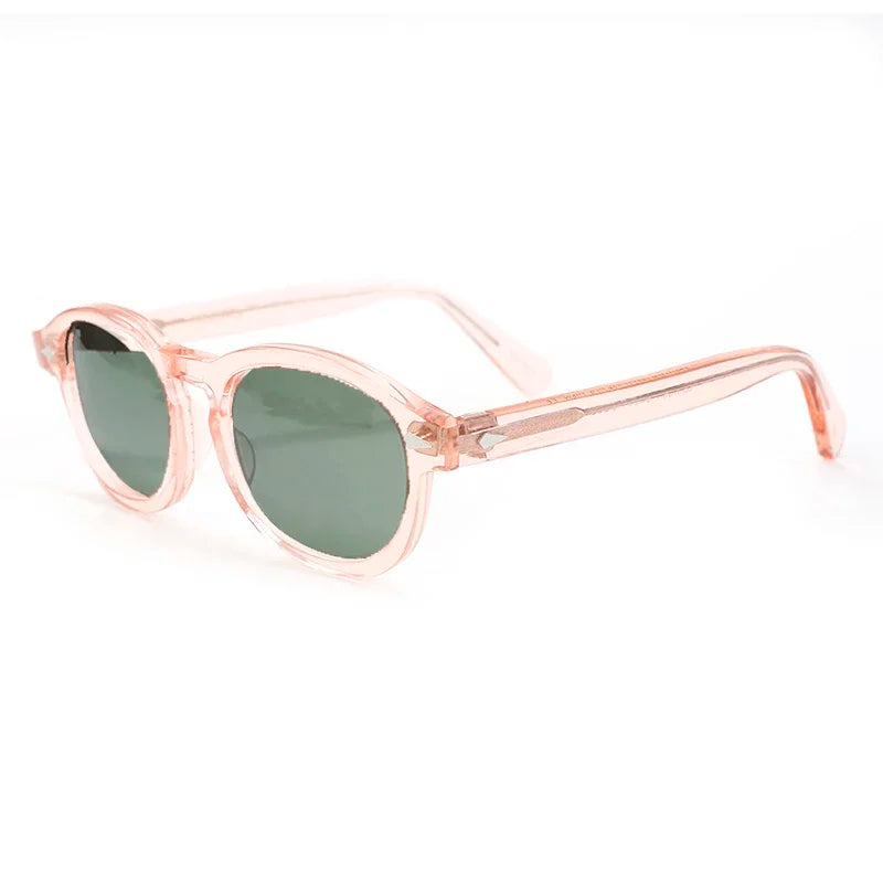 Johnny Depp Polarized Sunglasses Men Women Luxury Brand Sun Glasses Vintage Acetate Frame Driver Shade