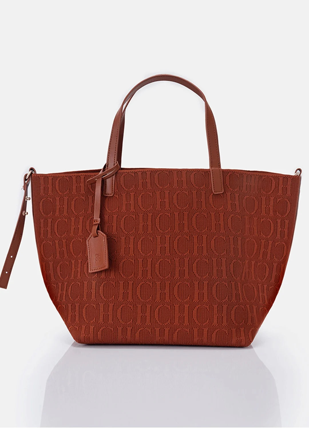 CH Woven Tote Bag – Vintage Style, Large Capacity
