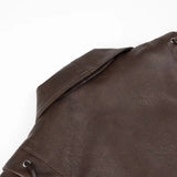 Mauroicardi Spring Autumn Short Retro Brown Pu Leather Jacket Women Sashes Lace Up Luxury Designer Emo Clothes European Fashion