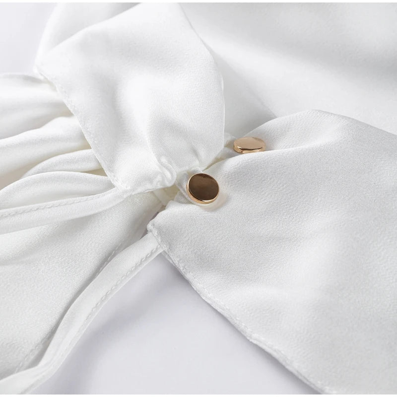 Elegant Ribbon Halter Maxi Dress