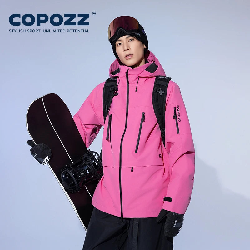 High-Performance Waterproof Ski & Snowboard Jacket