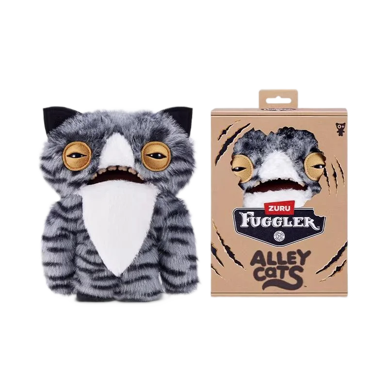 Original Fuggler Funny Ugly Teeth Monster Plush Toy Fugg Old Fogies Alley Cats Care Bears Powerpuff Girls Stuffed Plushies Dolls