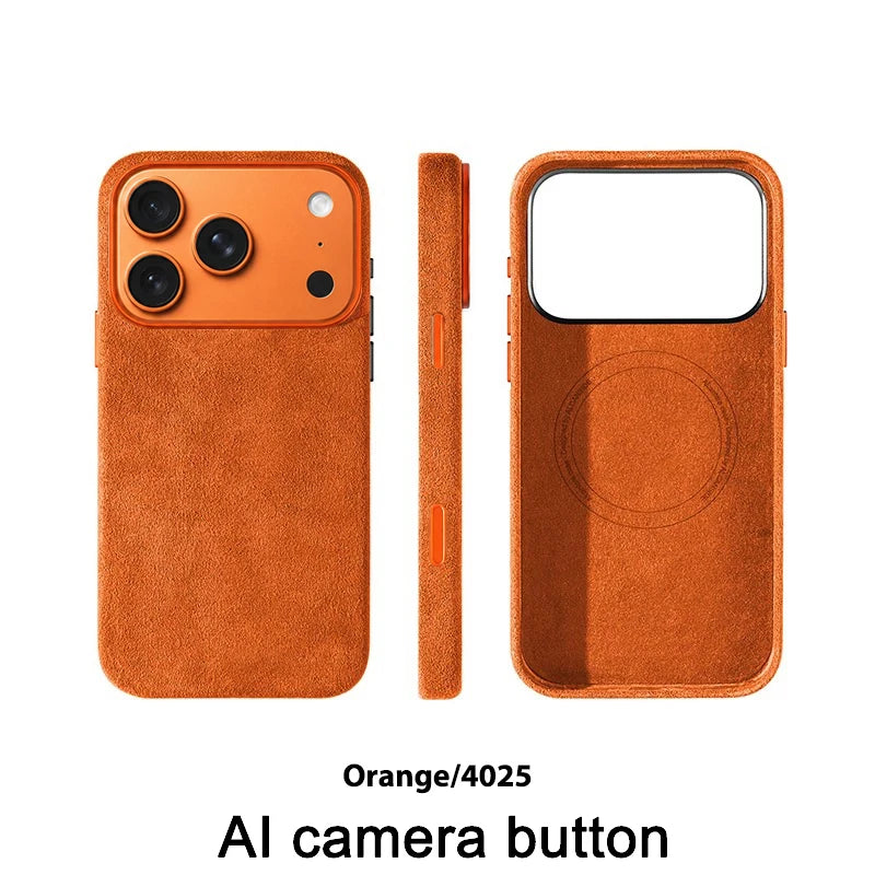 Alcantara Magnetic Case for iPhone 17 & 18 Pro