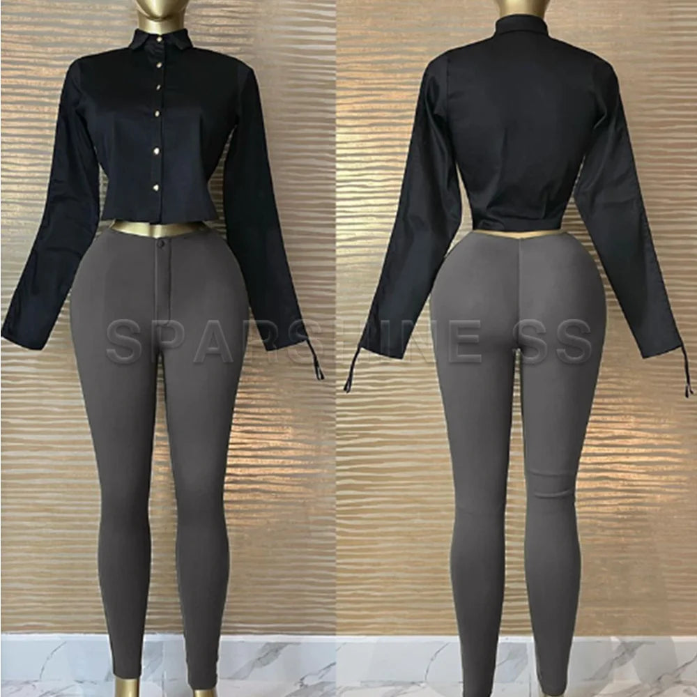 Women's High Waist Stretch Yoga Leggings