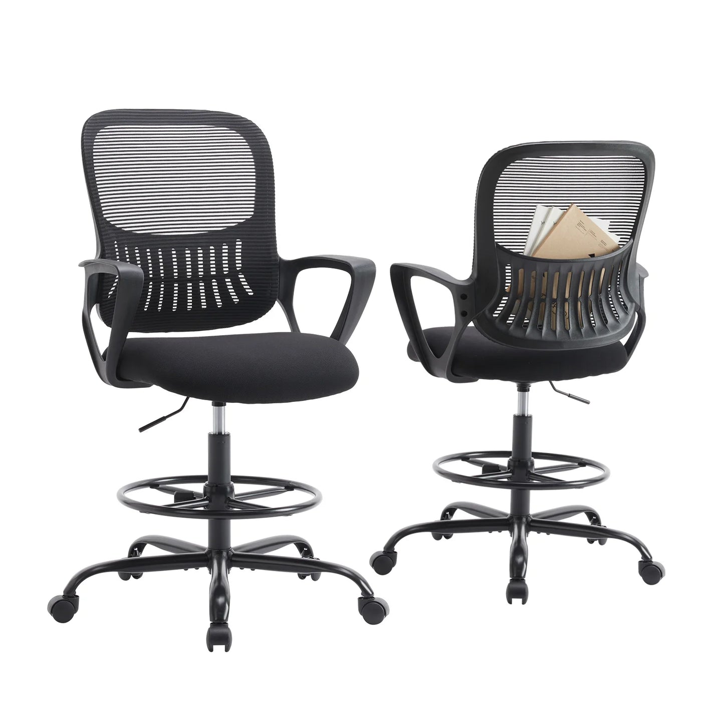 JHK Ergonomic Mesh Backrest Office Chair | Adjustable