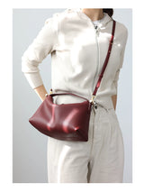 2024 Women Genuine Leather Luxury Handbags Small Size Versatile Cowhide Crossbody Bag Fashion Soft Messenger Purses